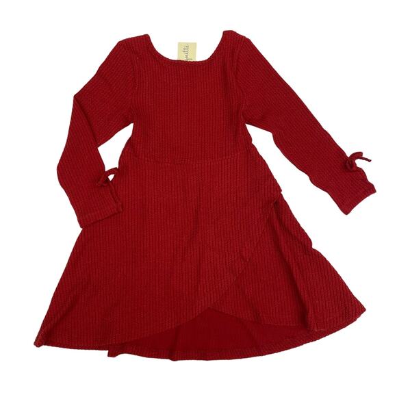 NWT Vignette 5Y Shiloh Burgundy Dress - Picture 1 of 6